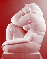 "IN DISPERAZIONE" - 1927, marmo, 117 cm, Galleria Mestrovic, Split     - fotografia: Ivo Pervan