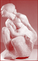 "VEDOVA" - marmo, 1907, Museo Nazionale Belgrado  (bronzo, Galleria Mestrovic, Split)      fotografia: Ivo Pervan   